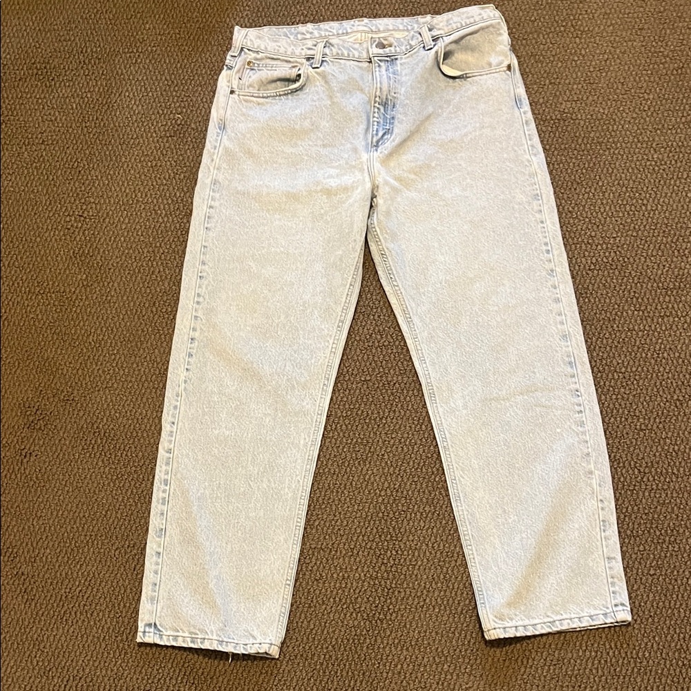 Carhartt Men's Light Blue Relaxed Jeans